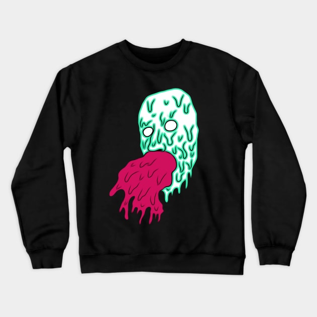 Death And Grime Crewneck Sweatshirt by Skizzardo